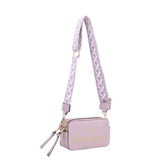 Fashion Faux Leather "The SnapShot" Messenger Bag + Wallet Set - Picture 7 of 8